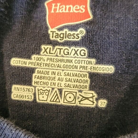 hanes tagless blue action comic hero dc superman crew neck tshirt - Picture 4 of 4
